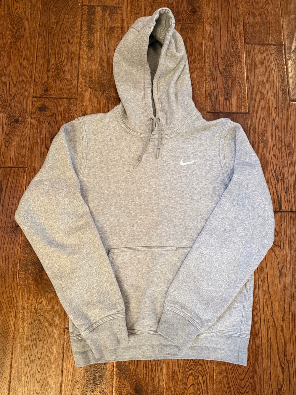 Nike Gray Heather Hoodie Small